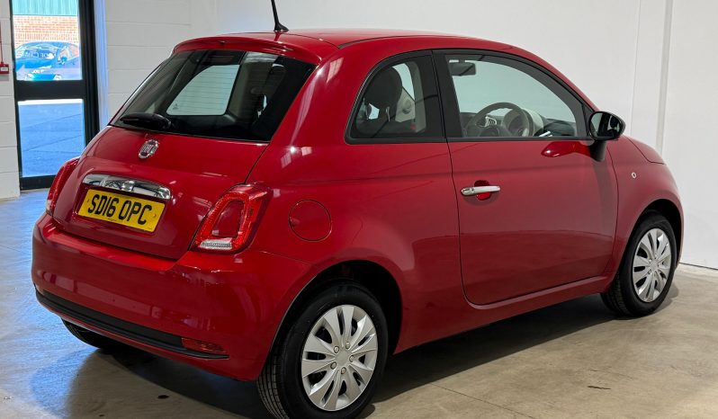 2016 Fiat 500 1.2 Pop 3dr full